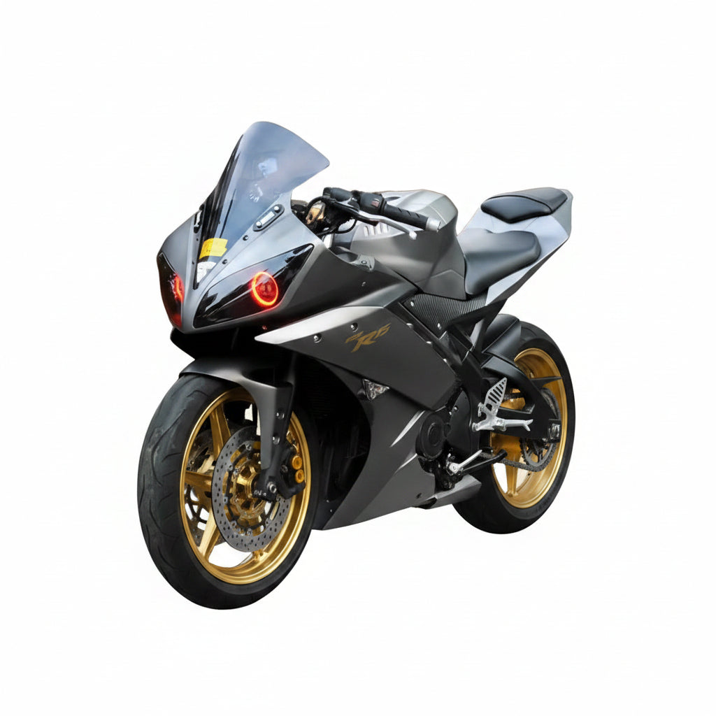 Windscreen Windshield db Visor Indonesia model light smoke for Yamaha R15 V1 and V2 (transparant)