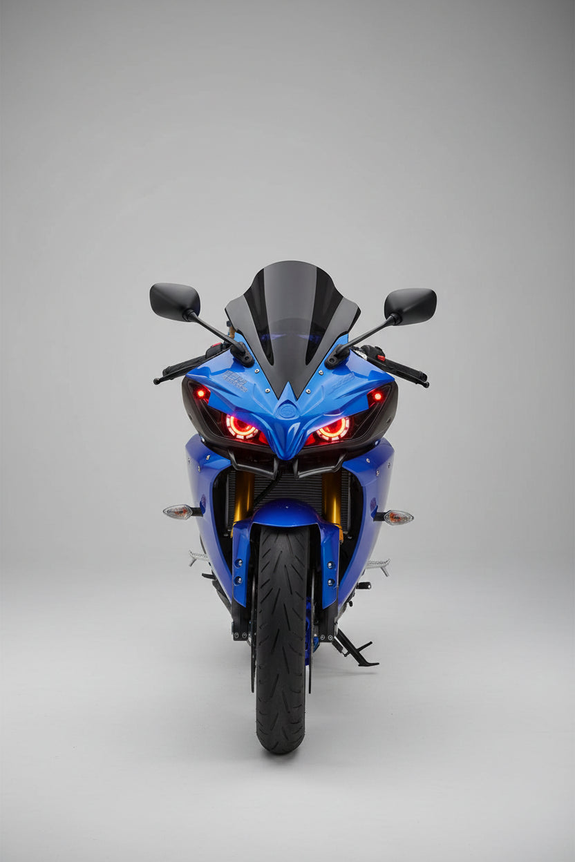 FK Racing Wild Eagle MASK for Yamaha R15 V1 V2 S Models (Black)