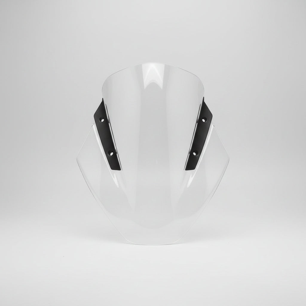 FK Racing Full Plain Visor for KTM RC 125 200 390 Including Fitting Piece (Clear)
