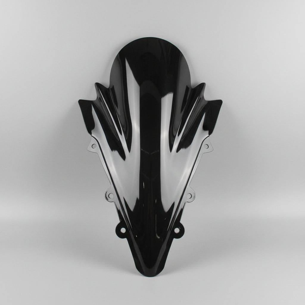 Windscreen Windshield Bold Visor Wind Deflectors for Yamaha R15 V1 and V2 (Black)