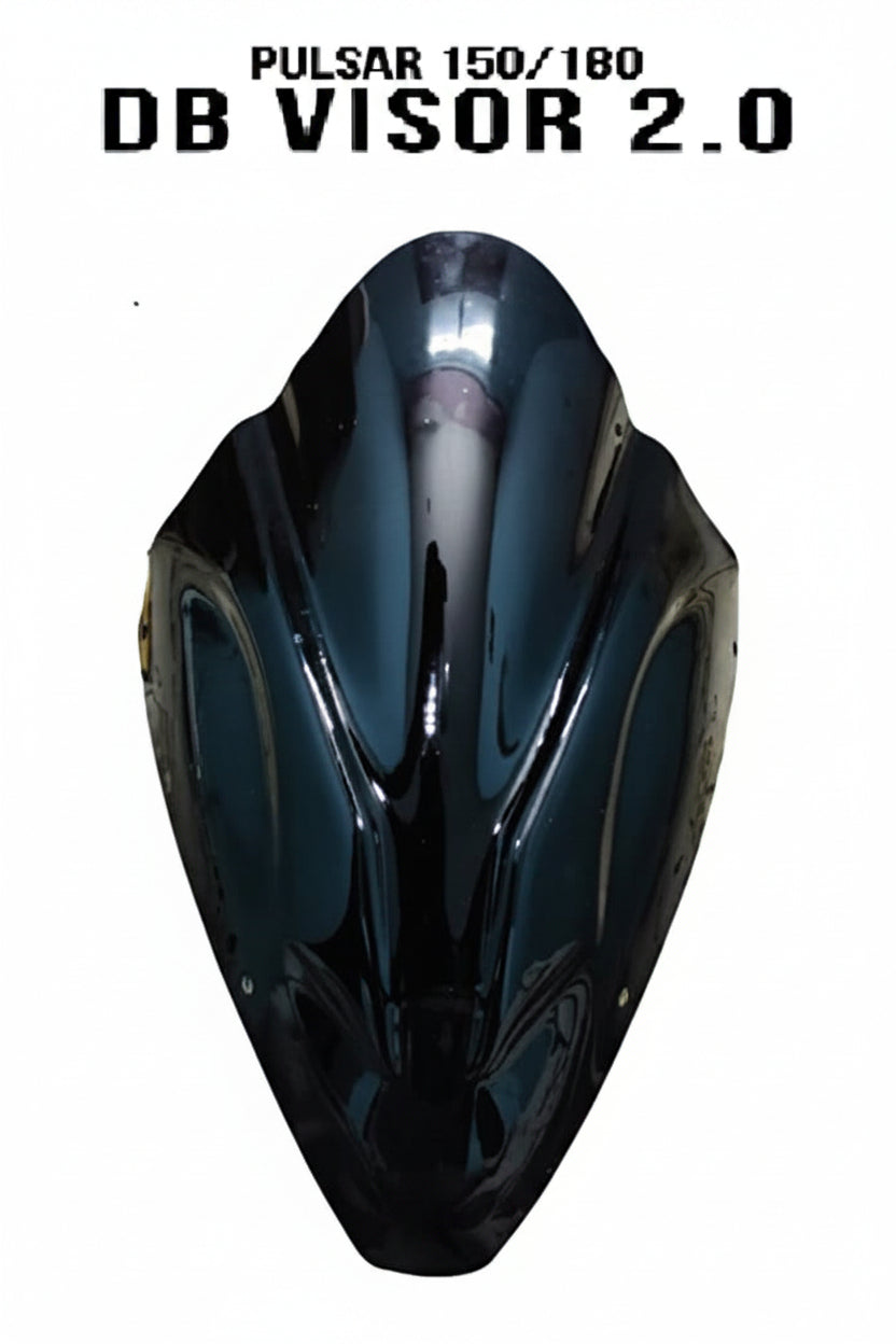 FK Racing DB Visor for Pulsar 150 and 180 (Black)