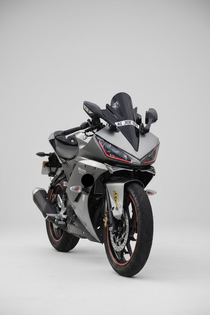FK Racing Wild Eagle MASK for Yamaha R15 V1 V2 S Models (Black)