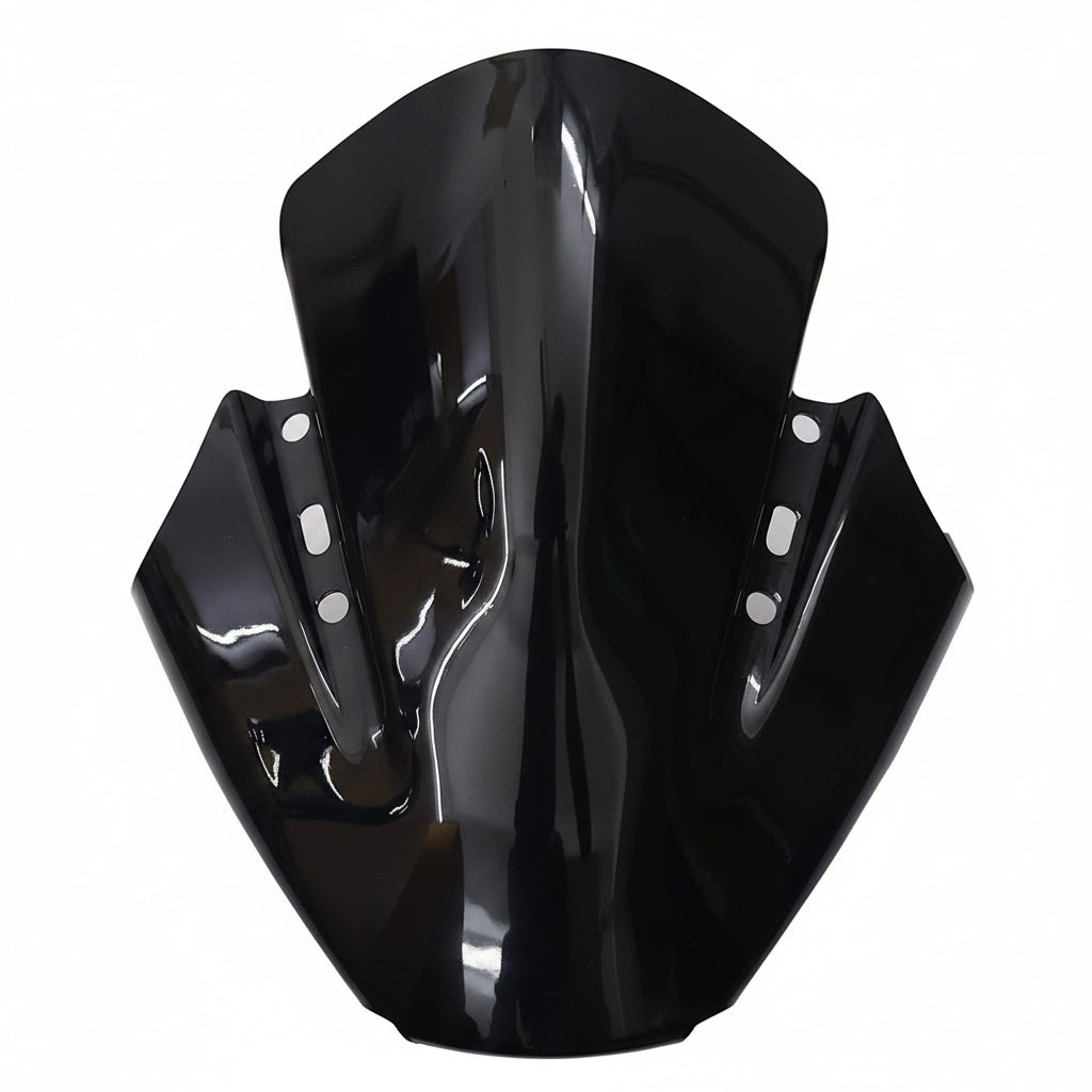 Powerpart Visor Windshield Wind Deflector Headlight Closed for KTM RC 125 RC 200 RC 390 Black