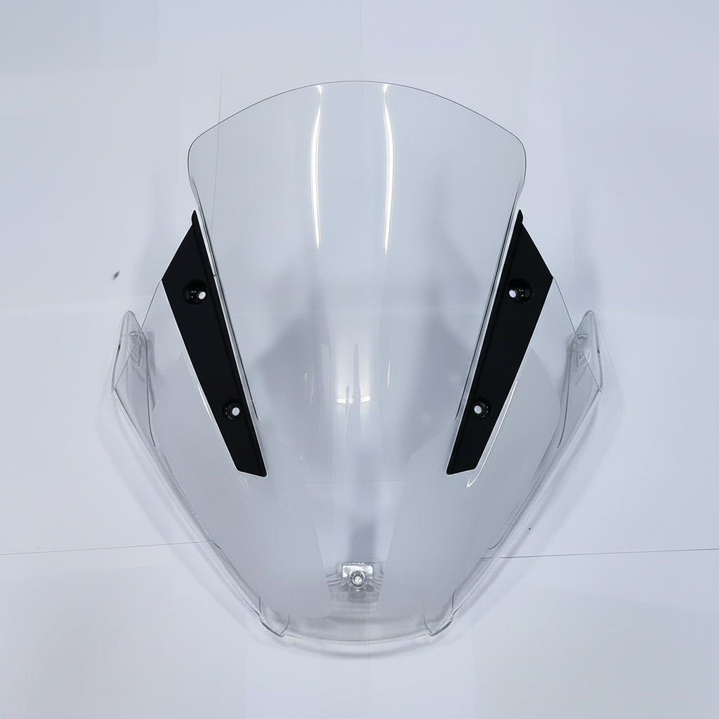 FK Racing Full Plain Visor for KTM RC 125 200 390 Including Fitting Piece (Clear)