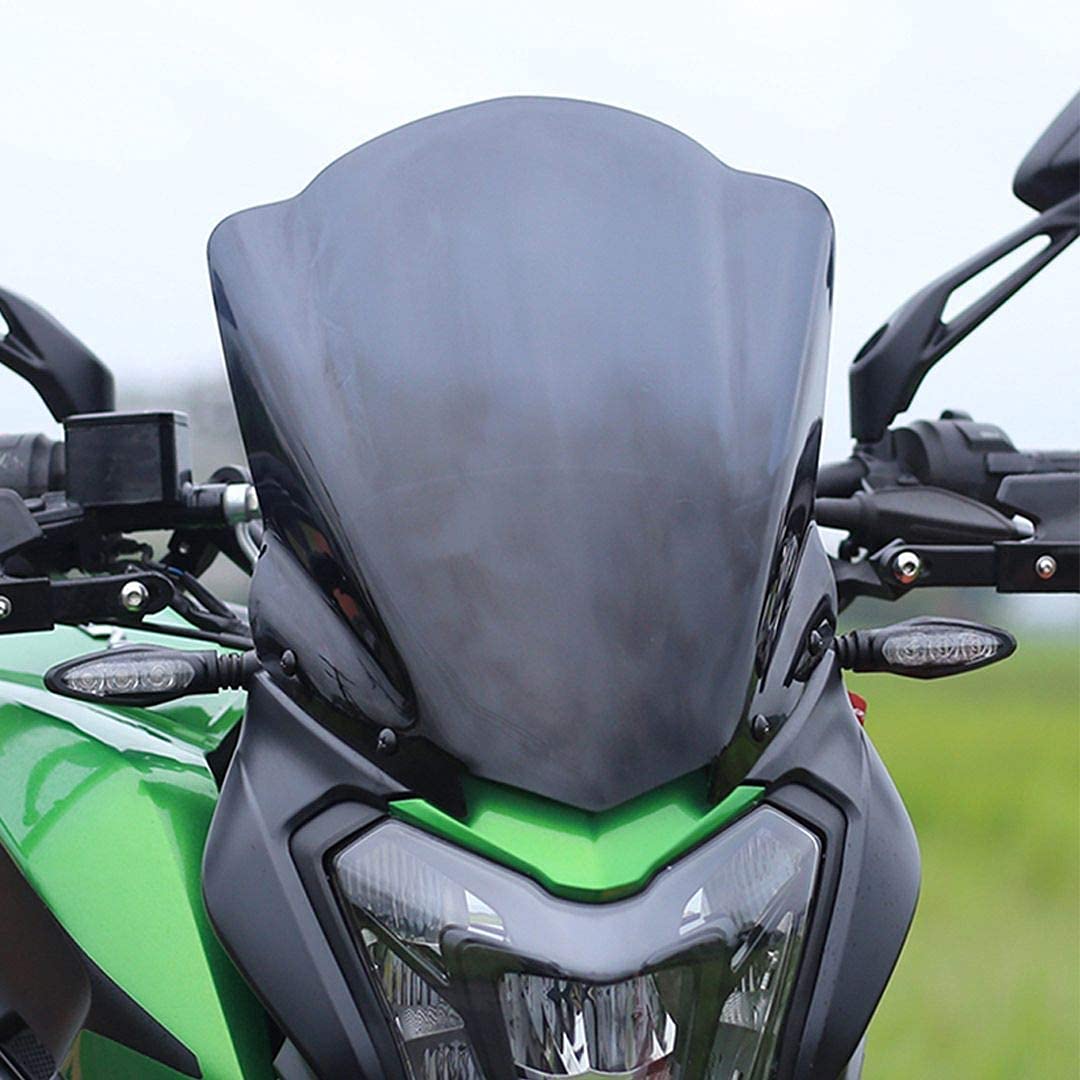 FK Racing Windscreen Windshield Touring Visor 1.0 Wind Deflectors for Bajaj Dominar 400
