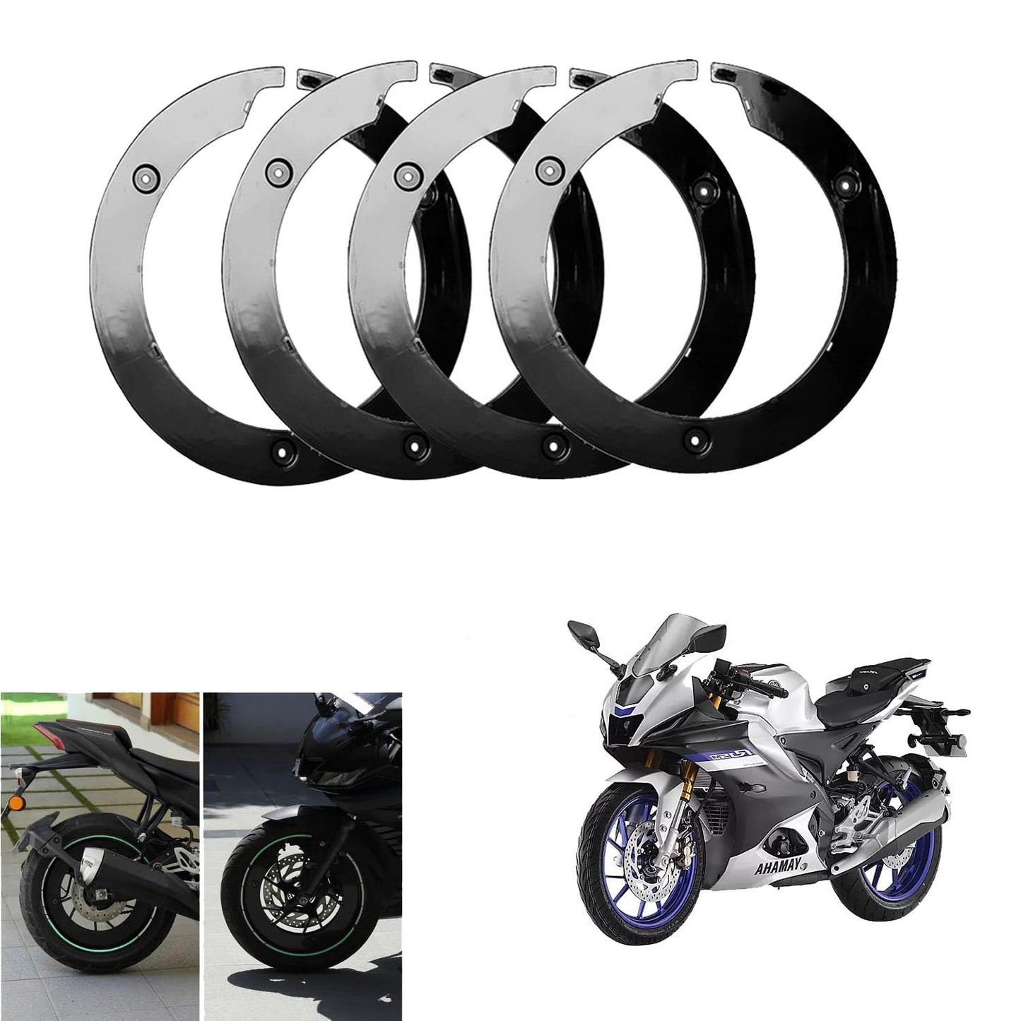 FK Racing Disc Wheel Cover for R15 V4 (17inch Bikes Wheel)