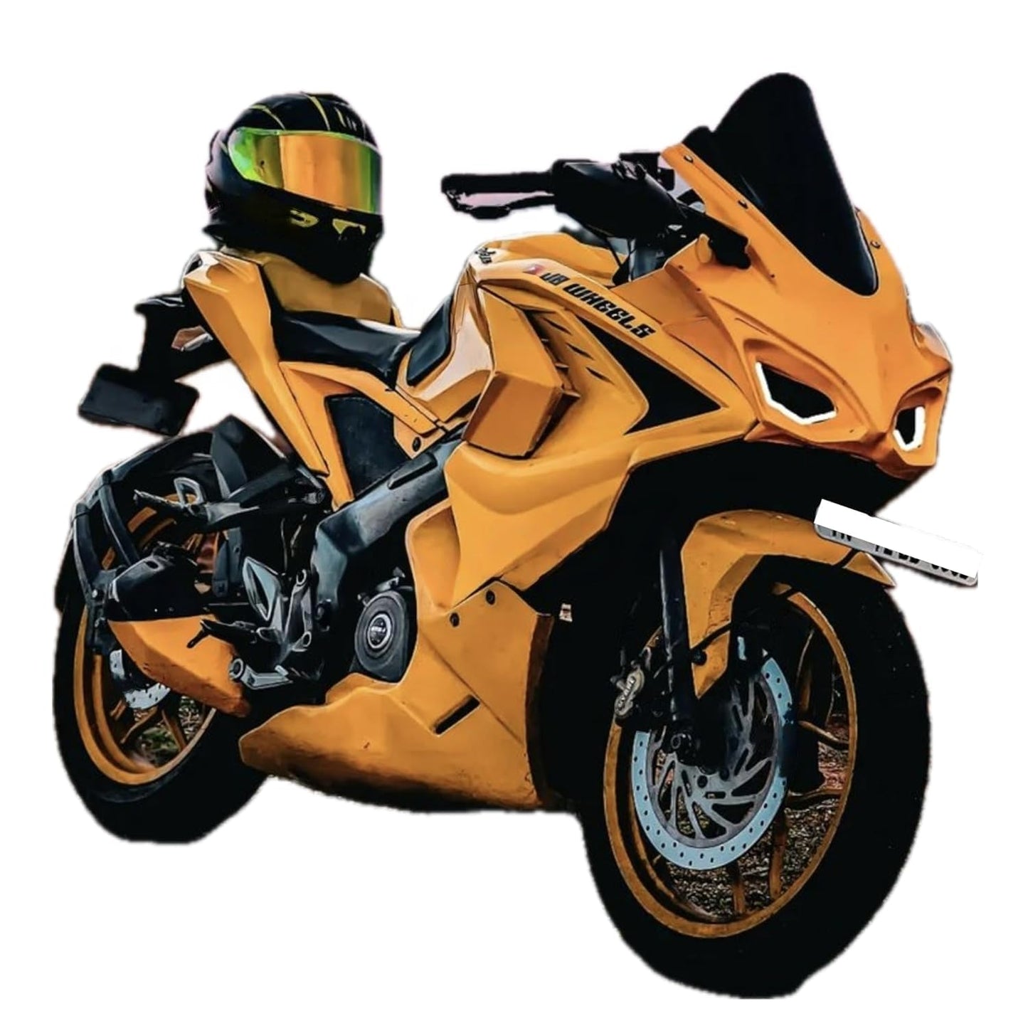 FK Racing Wildmask for Pulsar RS 200 (Without Painting)