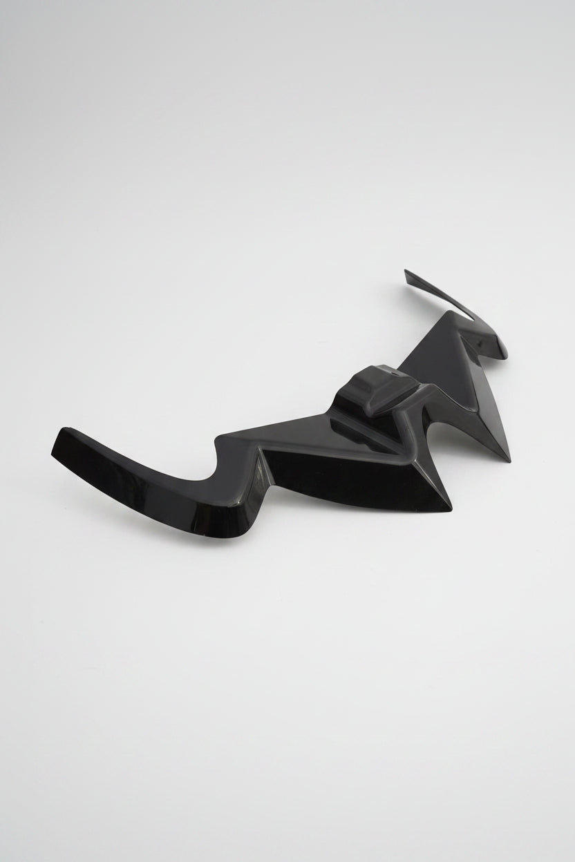 FK Racing Touring Visor + Winglet Black for Pulsar RS 200