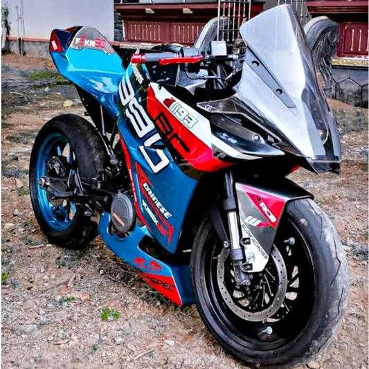 New Model X2 Racing Tail Kit for KTM RC 200 & RC 390 (Primer Coated)