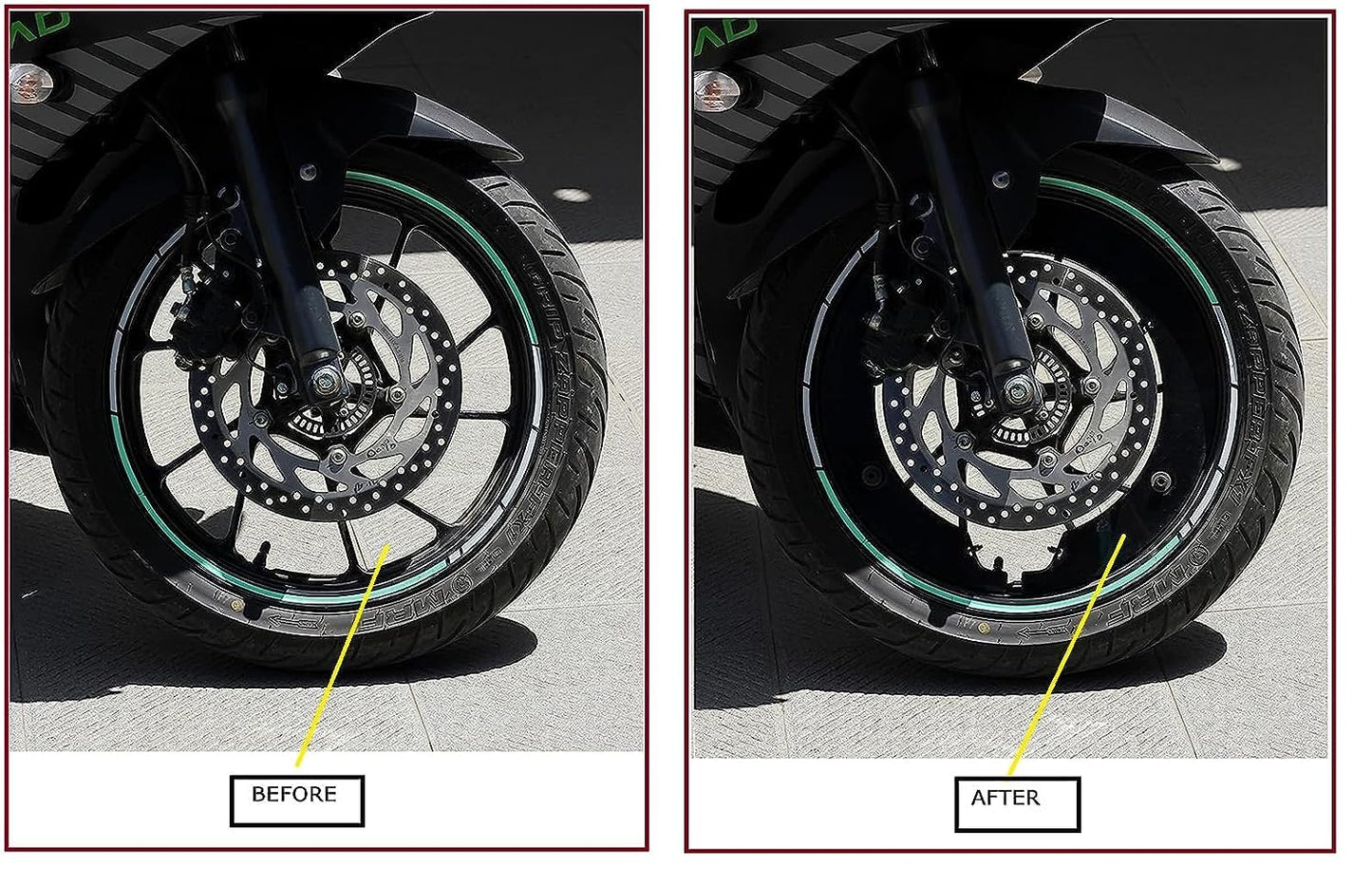 FK Racing Disc Wheel Cover for R15 V4 (17inch Bikes Wheel)